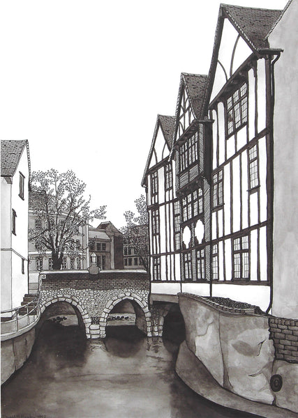 Clattern Bridge at Kingston Upon Thames