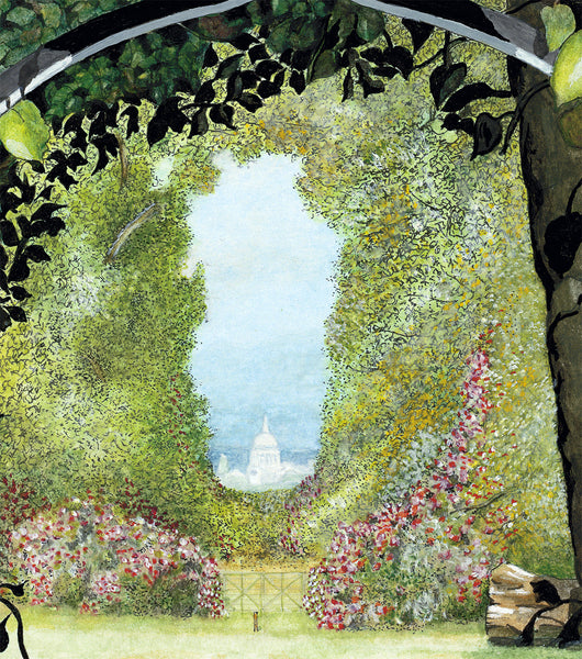 View of St. Paul's Cathedral From Richmond Park