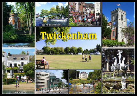 Twickenham - Middlesex - Montage