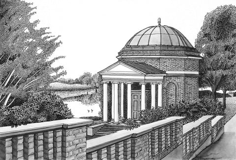 Temple to Shakespeare, Hampton, Middlesex